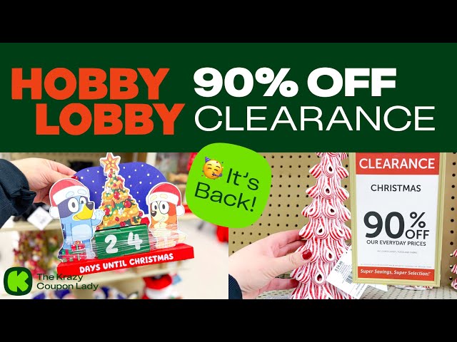 Hobby Lobby 90% OFF CLEARANCE IS HERE: Here's EVERYTHING we found! #hobbylobbyclearance