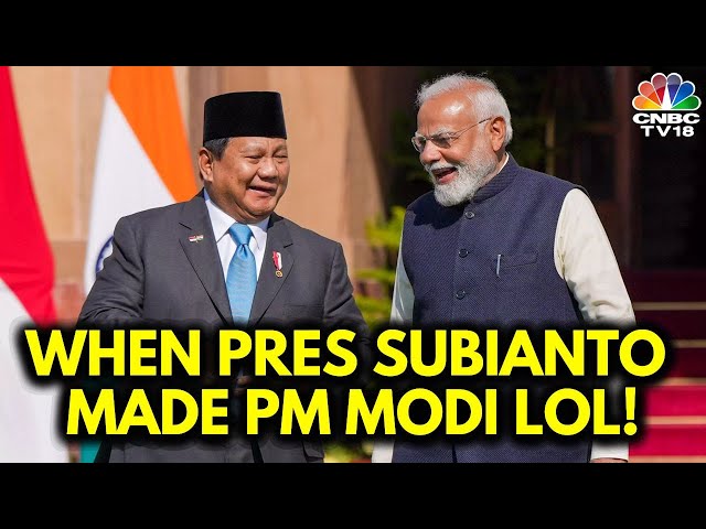 Indonesian President’s Lighthearted Joke Leaves PM Modi In Splits | N18V | CNBC TV18