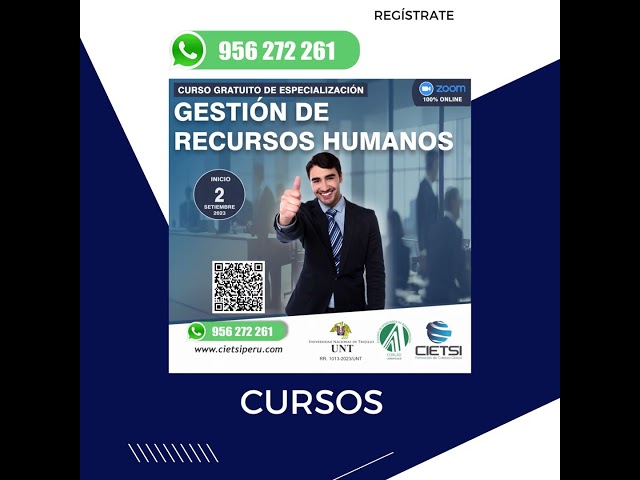 Curso Gratuitos 2023 con certificación universitaria UNT, CIP, CORLAD y CIETSI