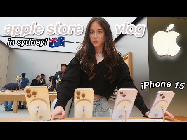 Apple Store Shopping In Sydney | iPhone 15, Apple Watch Ultra, AirPods Max