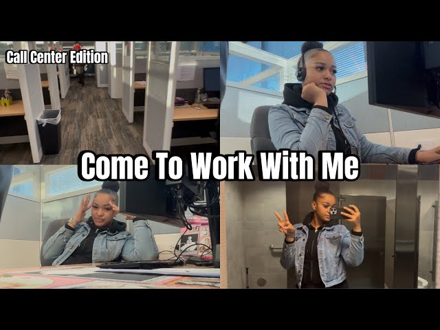 COME TO WORK WITH ME | Call Center Edition | 8 to 5