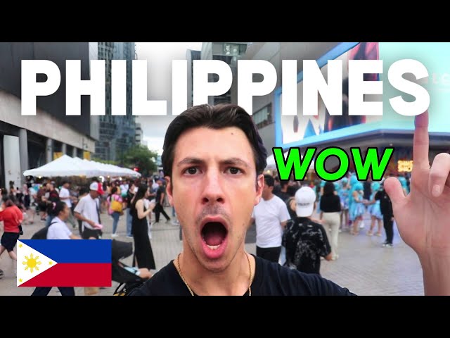 FIRST TIME in Philippines 🇵🇭 FIRST IMPRESSIONS of Manila AMAZING!