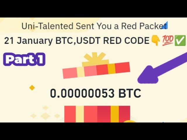 Binance Red Packet code in Binance Today Claim USDT BTC TON Red packet code 21 Jan 2025