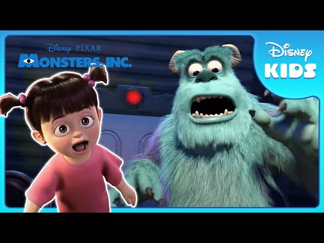 Sulley Meets Boo for the First Time! | Monsters, Inc. | Disney Kids