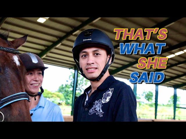 THAT'S WHAT SHE SAID (Horse Riding Edition)