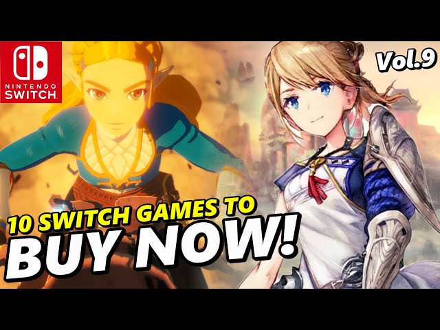 10 Nintendo Switch Games to BUY NOW Before SUPER RARE! Vol.9