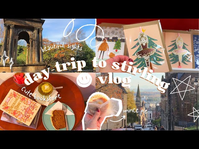 a day trip to stirling in scotland | SOLO TRAVEL VLOG