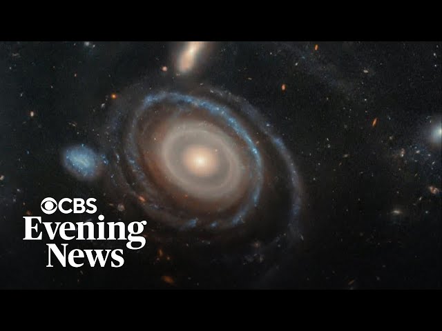 Hubble Telescope captures cosmic collision from 50 million years ago