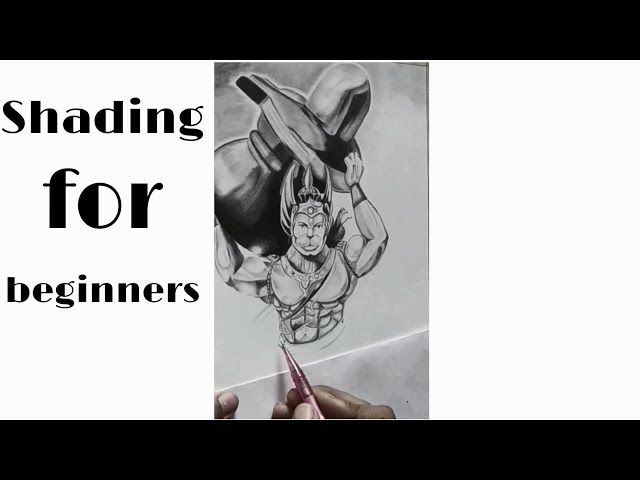 Basic Shading for beginners || Art tutorial || Hanuman ji art ||