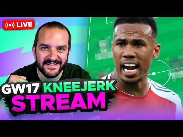 FPL KNEEJERK GAMEWEEK 17 | LIVE Q&A | Fantasy Premier League Tips 2024/25