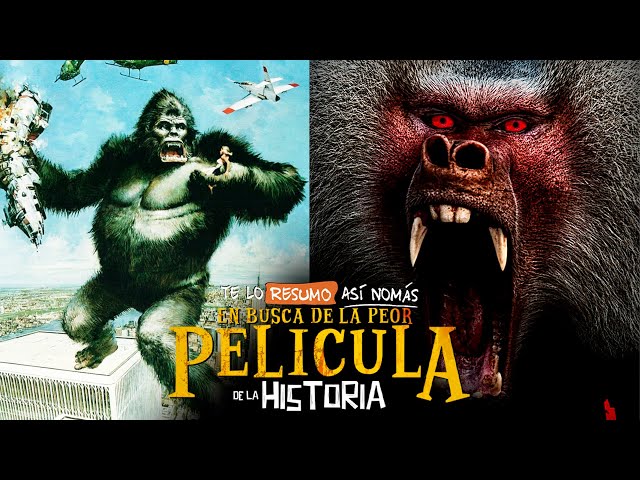 Un Mono Gigante Vs Un Mandril Enojado | ¿Cuál Es La Peor Pelicula? Capítulo 2 | #TeLoResumo