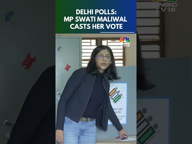 Delhi Elections 2025 | Rajya Sabha MP Swati Maliwal Casts Her Vote | Battle For Delhi | N18S