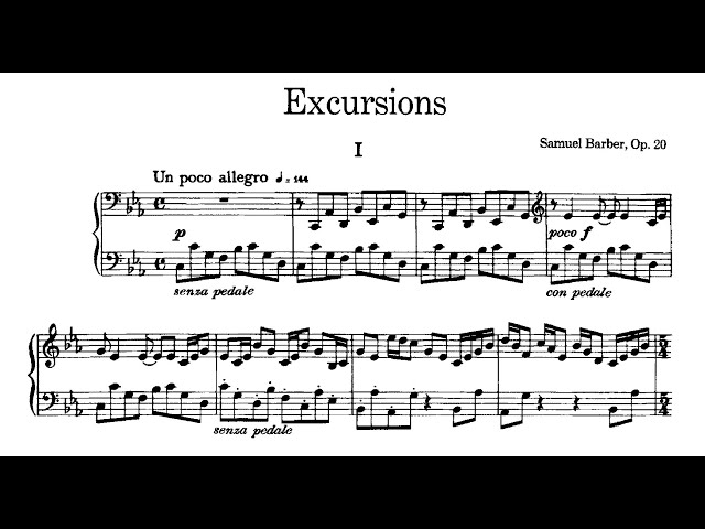 Arthur Moreira Lima | Barber - Excursions (1973) (inédita)