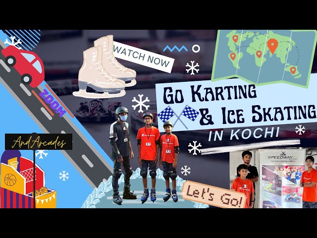 Things to do at Lulu Mall in Kochi! [Go Karting & Ice Skating]