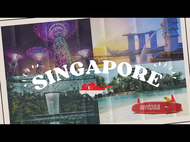 Singapore Travel Vlog: Discovering the Lion City! 🇸🇬✨