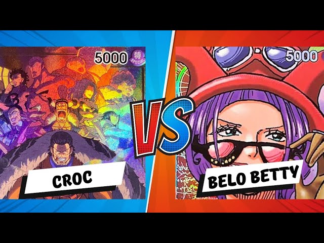 OP09 Store Tournament Finals: Lakers Croc vs Belo Betty: One Piece Trading Card Game