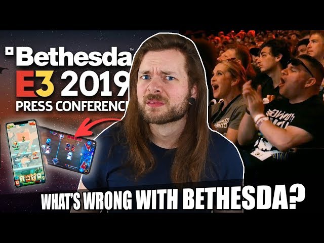 Did Bethesda PAY the E3 2019 audience to cheer for Mobile Games?