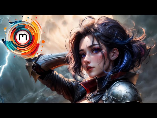 🎶1Hour 🎵 Epic Music : Warrior Girl AI Art ⚔