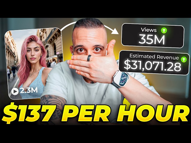 Easiest $137/Hour FREE AI Side Hustle! (Make Money Online)