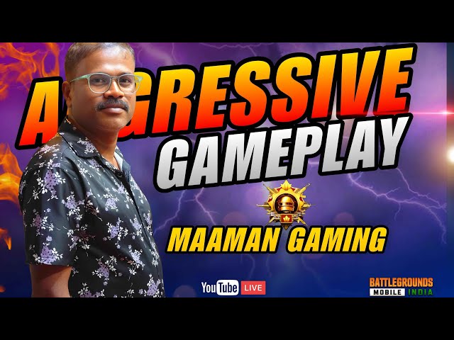 BGMI CHALLENGE | MAAMAN GAMING | FACE CAM LIVE | #bgmilive  #bgmi