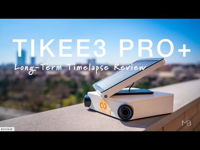 Enlaps Tikee 3 PRO+ the PERFECT Solution for LONG TERM Timelapse