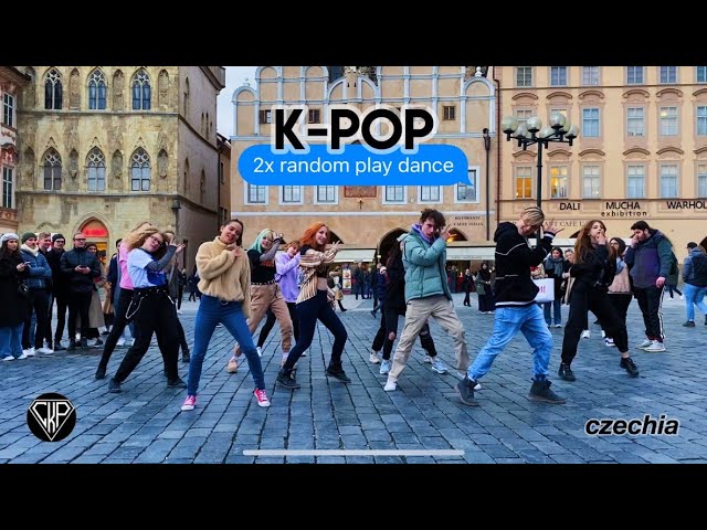 2X SPEED KPOP RANDOM PLAY DANCE IN PUBLIC, PRAGUE 22.2.2020 / 체코 프라하 구시가지 광장