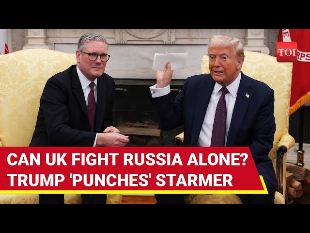 'Fight Russia Alone...': Trump Knocks Out Starmer As UK PM Tries To Push For Ukraine Support