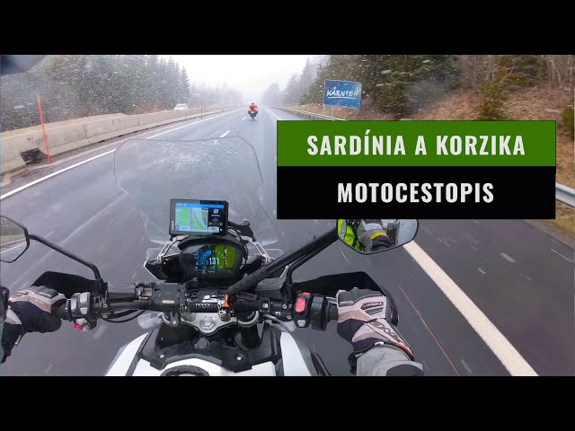 #1 Sneženie a chýbajúci benzín - Motocestopis Sardínia a Korzika | FUNRIDE