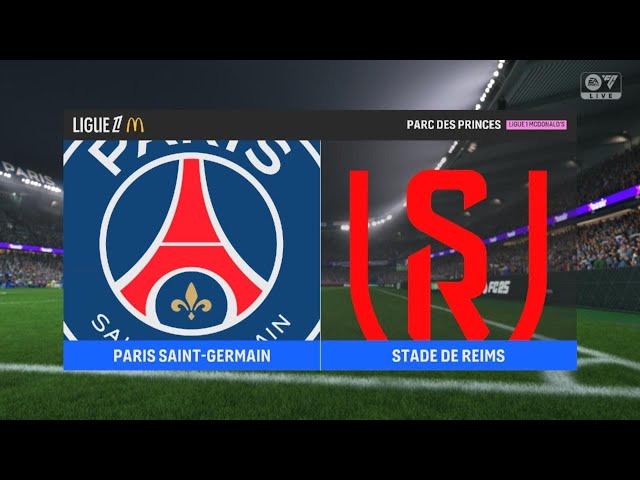 PSG 6-2 Reims, League 1 match highlights