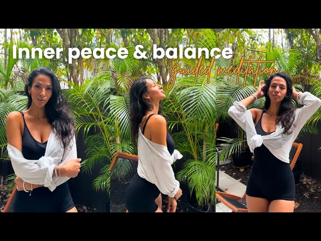 BALANCE & INNER PEACE✨ Relaxing Guided Meditation 🌺