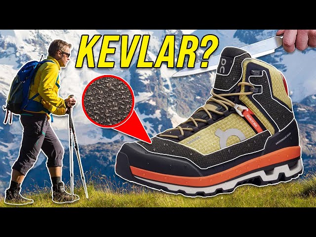 A running shoe made of kevlar for hiking? - On Cloudalpine