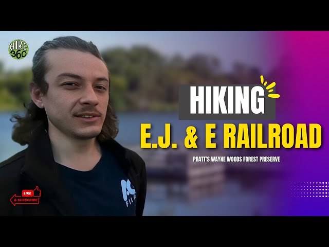 Pratt’s Wayne Woods Forest Preserve - E.J. & E Railroad (Hike 360° VR Video)