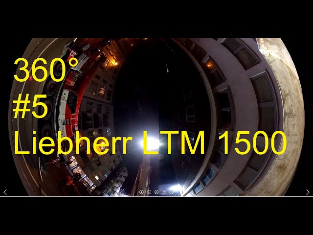 Mobil crane Liebherr LTM 1500 8.1 360 degree #5