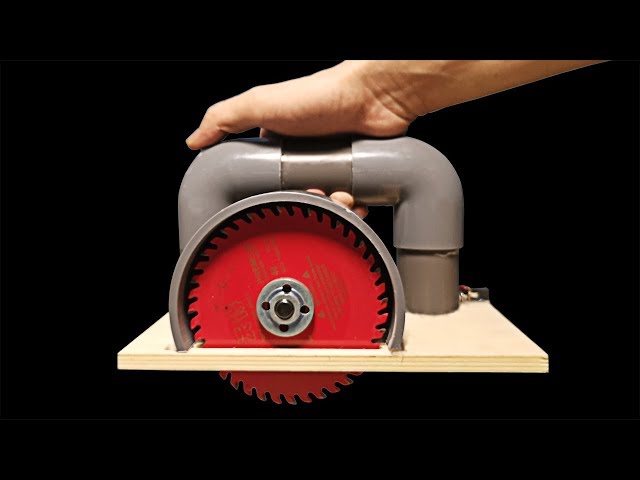 How to make a circular saw using 775 dc motor