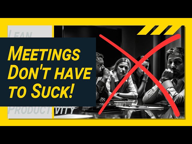 14 POWERFUL techniques to make your meetings HIGHLY PRODUCTIVE