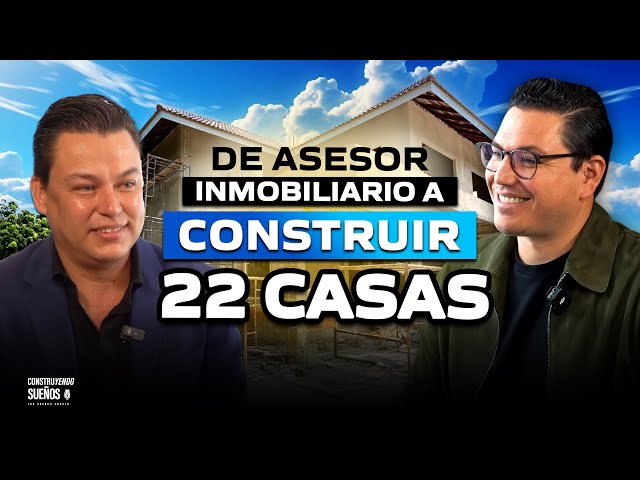 De ASESOR inmobiliario a CONSTRUIR 22 CASAS 🔥🏘️ #E074 | Miguel Sánchez