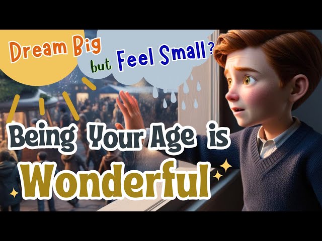 Awesome at your age! Even you feel small & limited | Kids story | Patience Self-belief | Kids growth