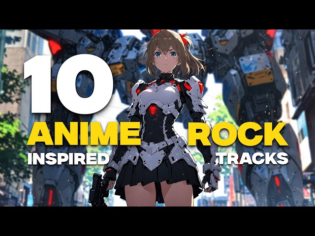 10 Epic Anime-Inspired Instrumental Rock Tracks | Anthemic, Orchestral & Uplifting