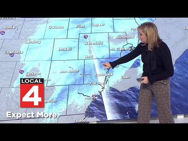 Metro Detroit weather forecast Jan. 23, 2025 -- Noon Update