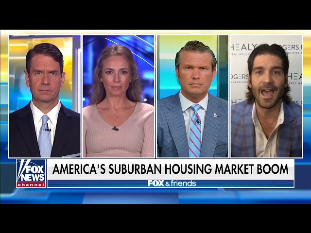 NEWS APPEARANCE | Millennials on the Move + Housing Market Boom | Fox & Friends | Rogers Healy