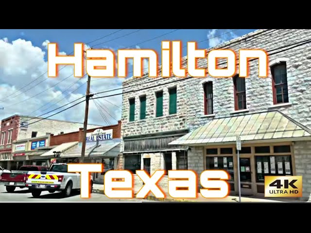 Hamilton, Texas - Cool Cowboy Town - City Tour