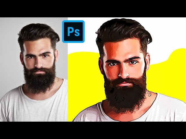 How to Convert Photos into Cartoon Effect - Photoshop Tutorial