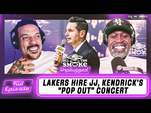 Lakers Hire JJ Redick, Kendrick’s Concert, Ryan Garcia Banned | ATS UNPLUGGED