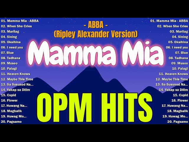 Mamma Mia, Blue - Yung Kai 💞 OPM Tagalog Top Songs 2025 Playlist 🎧 Best OPM Tagalog Love Songs💞