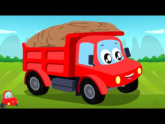 🔴Let's See How Dump Truck is Working + More Learning & Nursery Rhymes