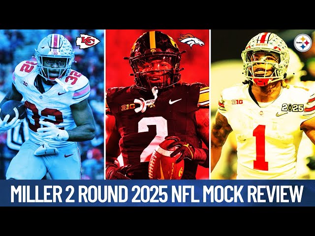 Matt Miller's 2025 NFL Mock Draft: Full 2-Round Breakdown & Analysis | #NFL #NFLDraft