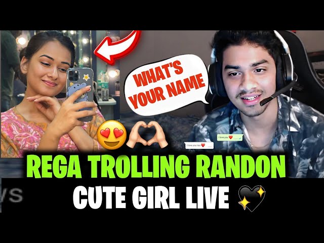 Regaltos Trolling A Random Girl At Live Stream ❤️🚀