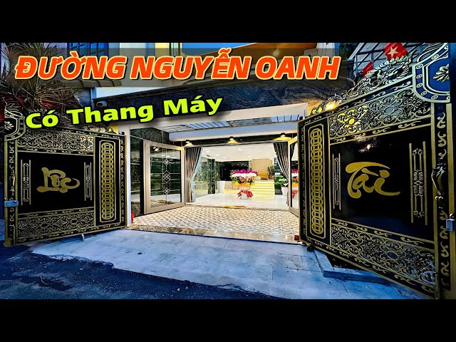 Nhà Hiện Đại 2025 có thang máy đường Nguyễn Oanh Gò Vấp | 6 Tầng phòng karaoke đẳng cấp sống sang