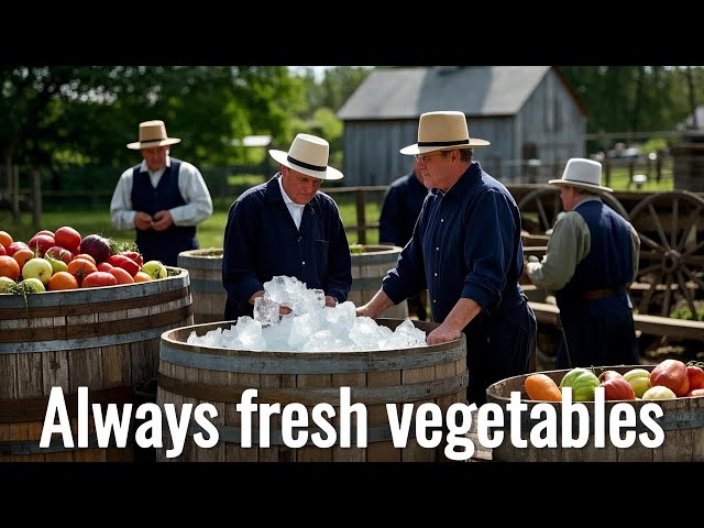 How Amish Keep Their Vegetables Fresh for Decades Without Refrigeration!