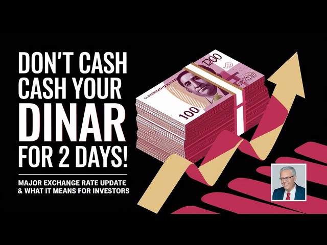 🚨 Don’t Cash Your Iraqi Dinar for 2 Days! Major Update & New Exchange Rates 💵 Iraqi dinar news today